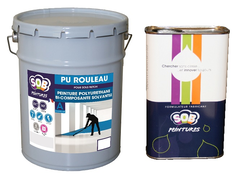 LIANT BASE INCOLORE PU ROULEAU 22474 SOB Bidon 12.5 Kg (prix au kg)